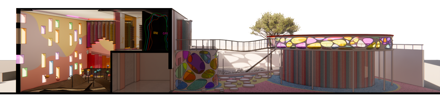 Sectional perspective